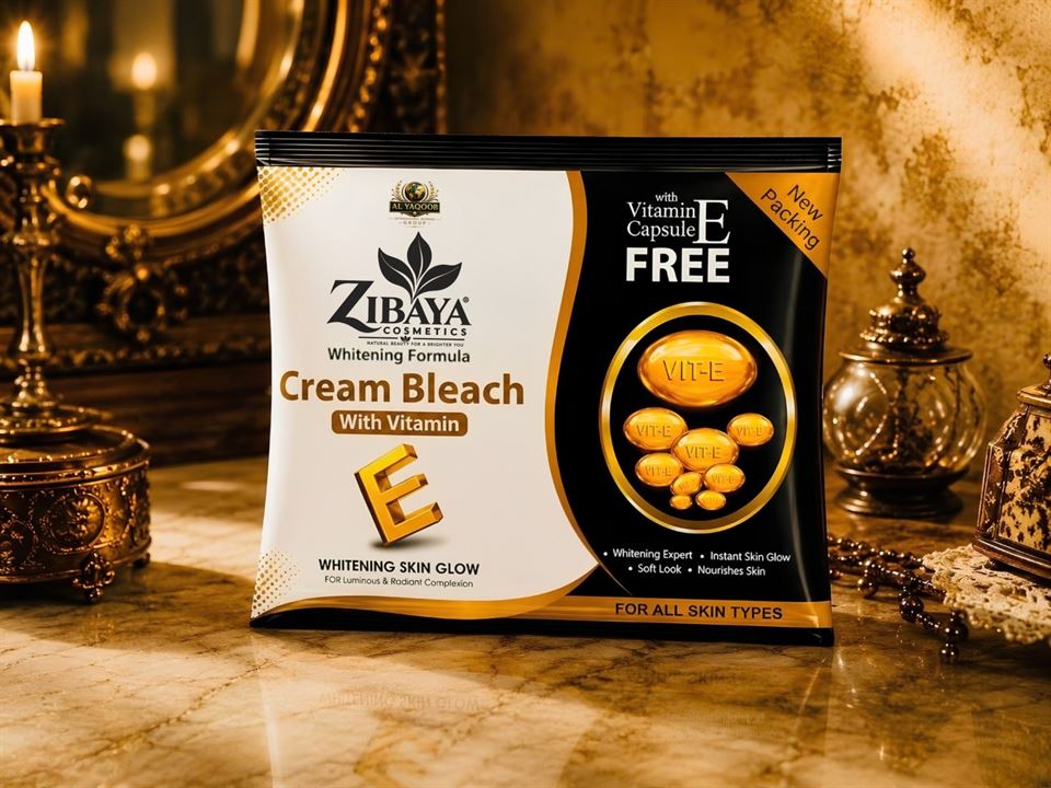 Zibaya Whitening Formula Cream Bleach with Vitamin E